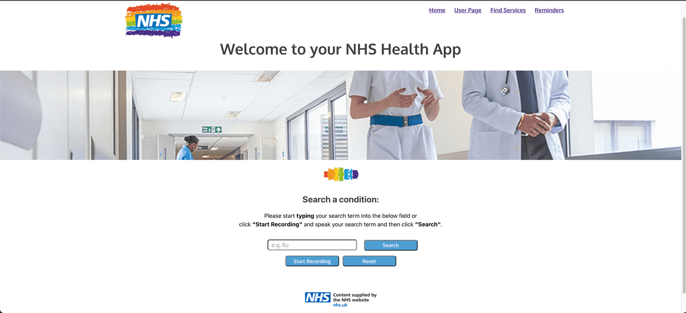 NHS Health App